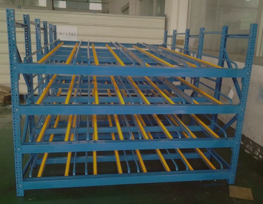 Factory Customized Q235B Steel Plastic  Roller  Flow Rack
