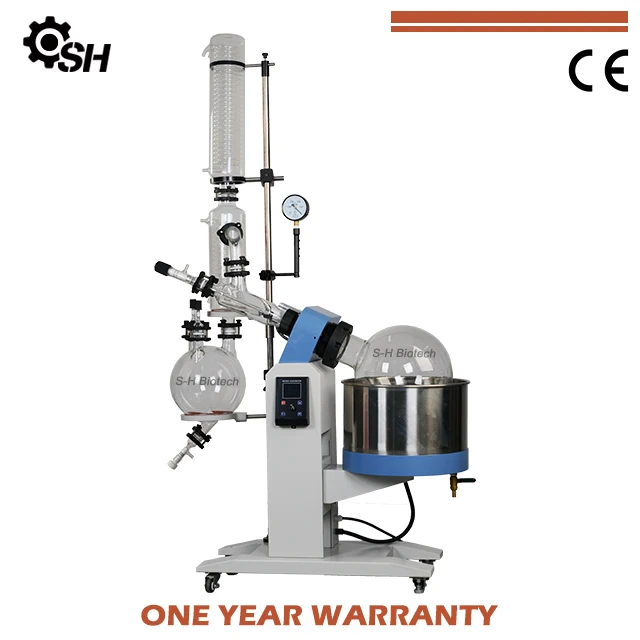 Industrial vacuum crystallizer ethanol 50L rotary evaporator