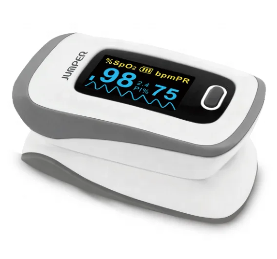 High quality pocket hospital portable fingertip pulse oximeter walmart JDP-500E