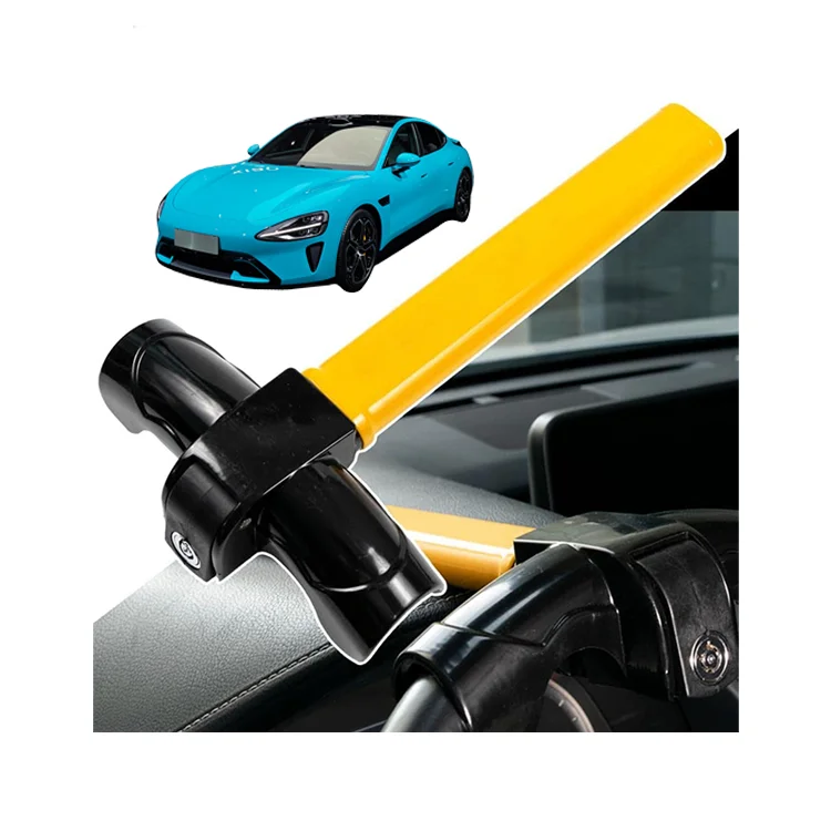 Xiangta Hot Sale Universal Car Steering Wheel Lock Heavy Duty Anti-theft Car/Van Security Rotary Steering Wheel Lock