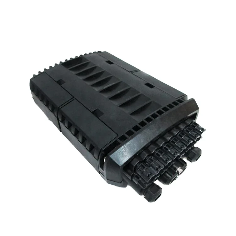 FCST01127 IP68 PP+GF Pole Mounting Wall Mounted Fiber Optic Cable Splice Joint Closure For FTTH Network Outdoor Installation