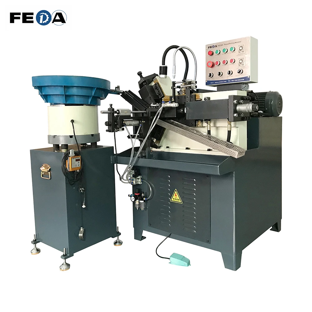 FEDA automatic three rollers pipe thread rolling machine FD-30A