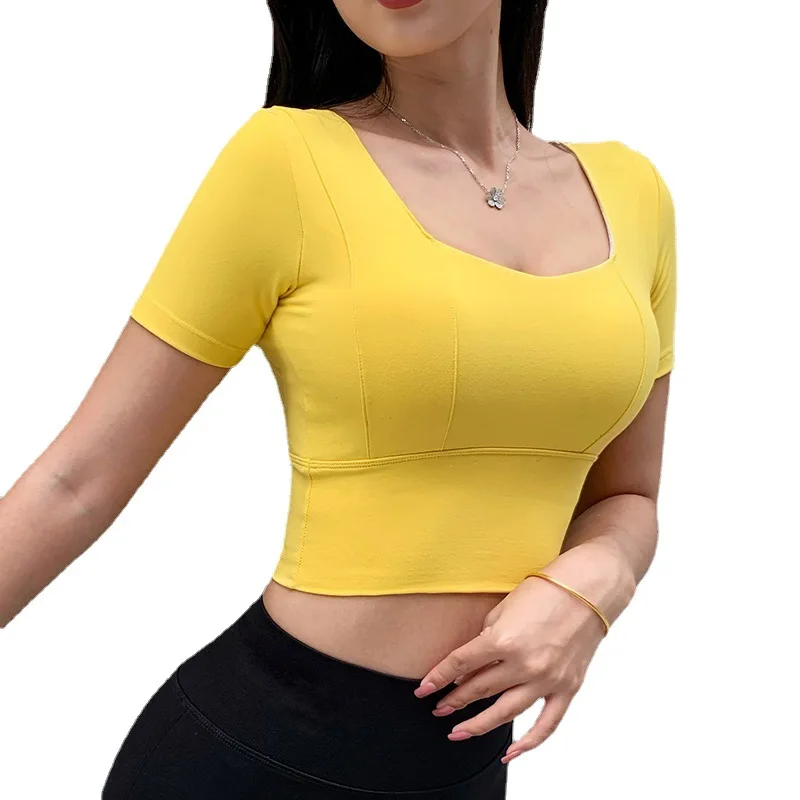 Фабричное производство, различные продажи, женская рубашка нового типа с коротким рукавом на заказ