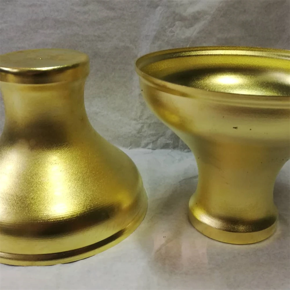 Custom Spinning Stamping Handmade Retro Vintage Decoration Gold Retro Uk Brass Lampshade Lamp Cover Shade