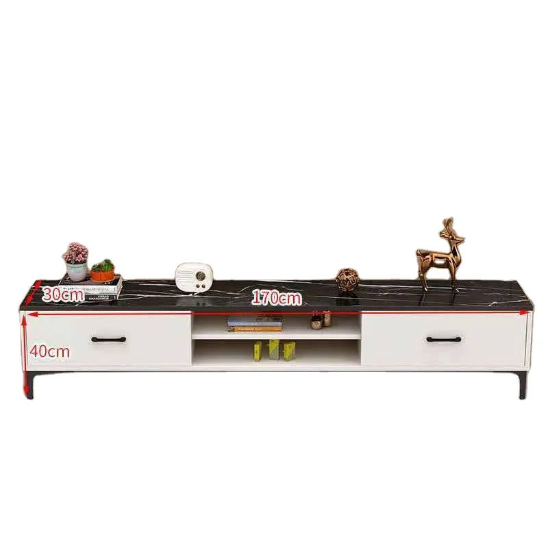 chinese Multifunctional storage TV cabinet granite TV table