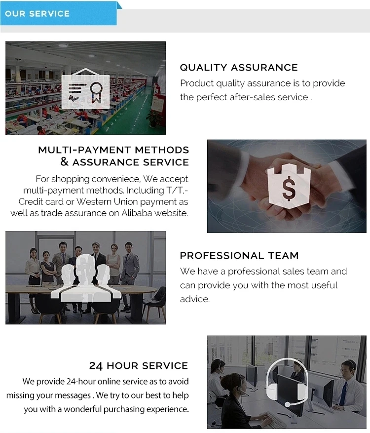 our service