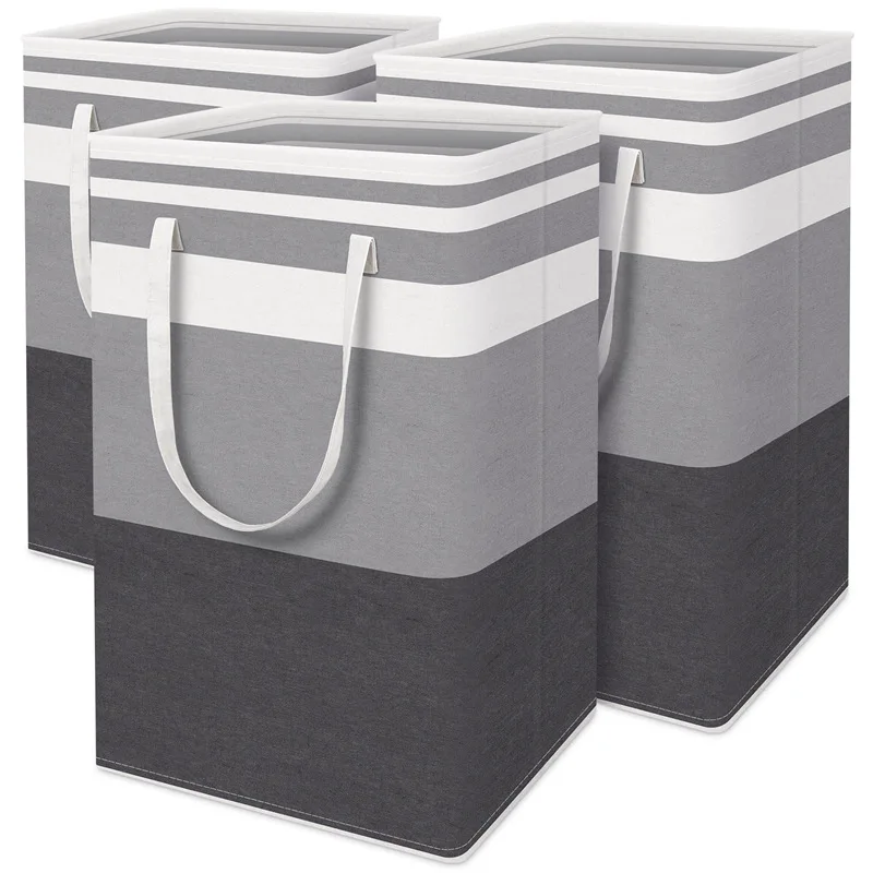Custom laundry basket foldable laundry storage basket with sturdy hot selling model laundry basket