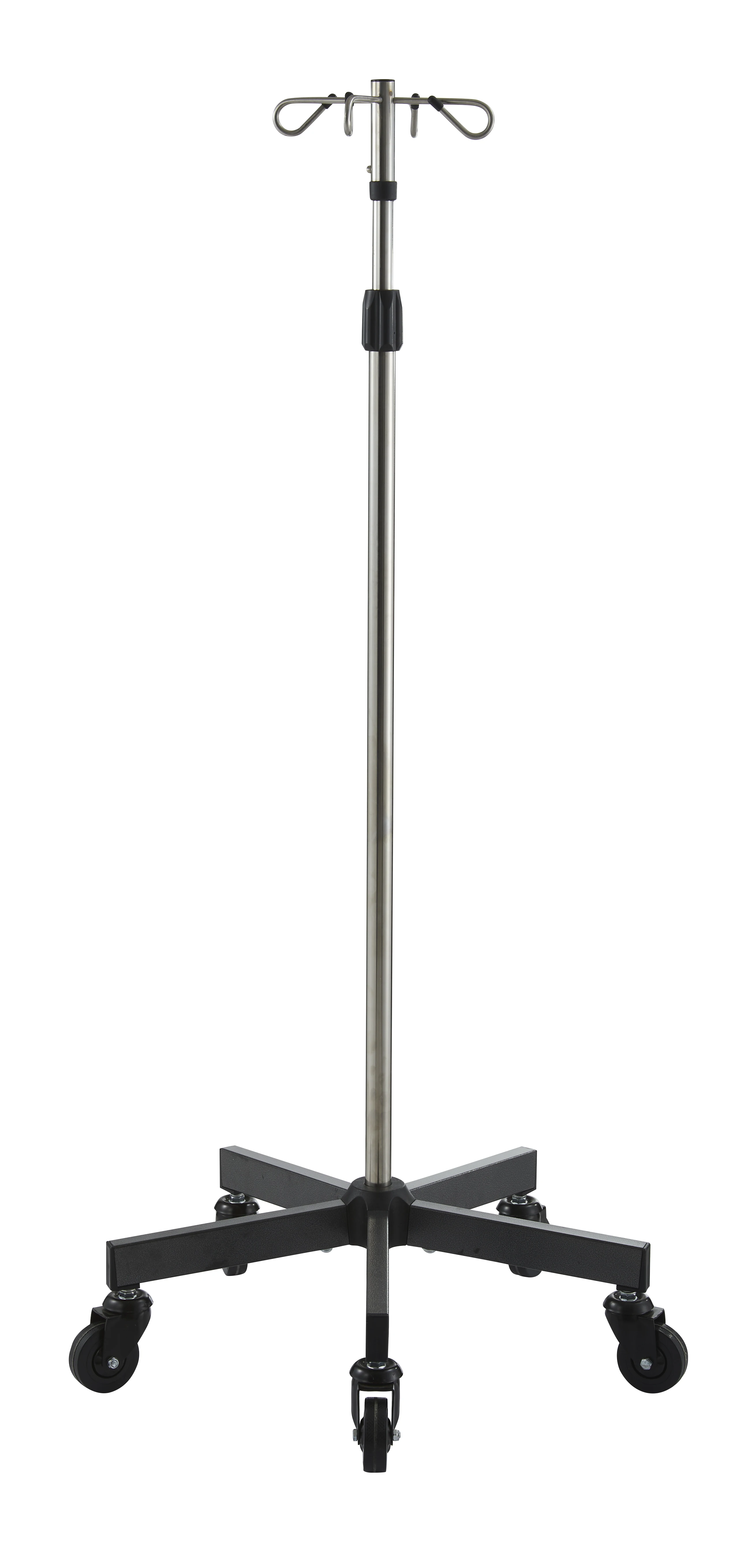 Promotion Price Hospital Furniture Moveable Metal Iv Infusion Set Infusion Iv Pole Medical Bed Drip Stand