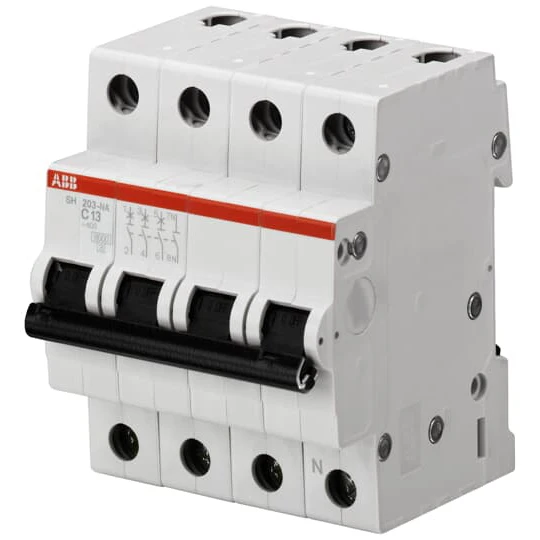 ABB SH203-C32NA Miniature Circuit Breaker - 3+NP - C - 32A