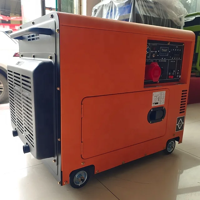 Мини 5kVA 8kVA 7kW 5kW электрический генератор цена для дома/судового двигателя 10 кВт мощность кВА 10kW Супер Бесшумный дизельный