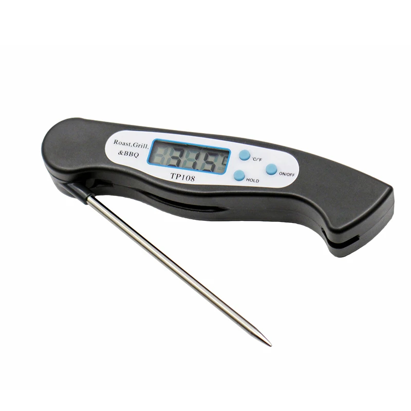 Food Meat Digital Thermometers For Cooking Mini Stainless steel Foldable Thermometer