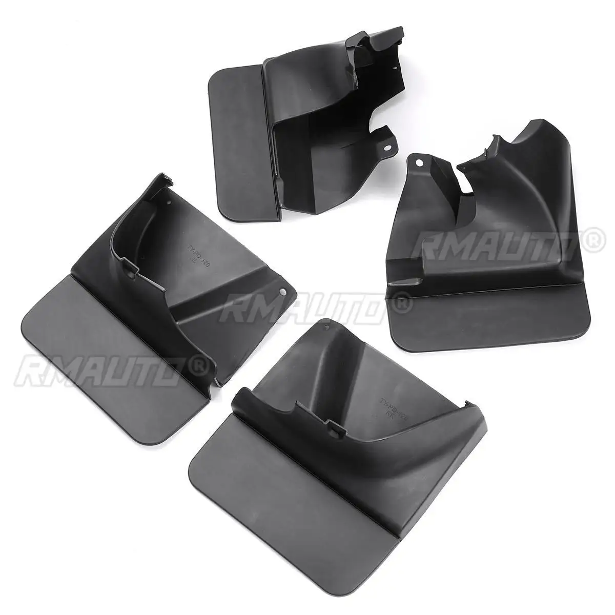Car Mud Flaps For Toyota Land Cruiser Prado FJ120 120 2003-2009 Mudflaps Splash Guards Mudguards Fender Car Accessories