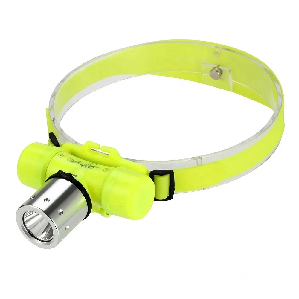 800 Lumen LED Diving Headlamp Head light Submarine Torch Waterproof Headlamps 3 Modes lamp