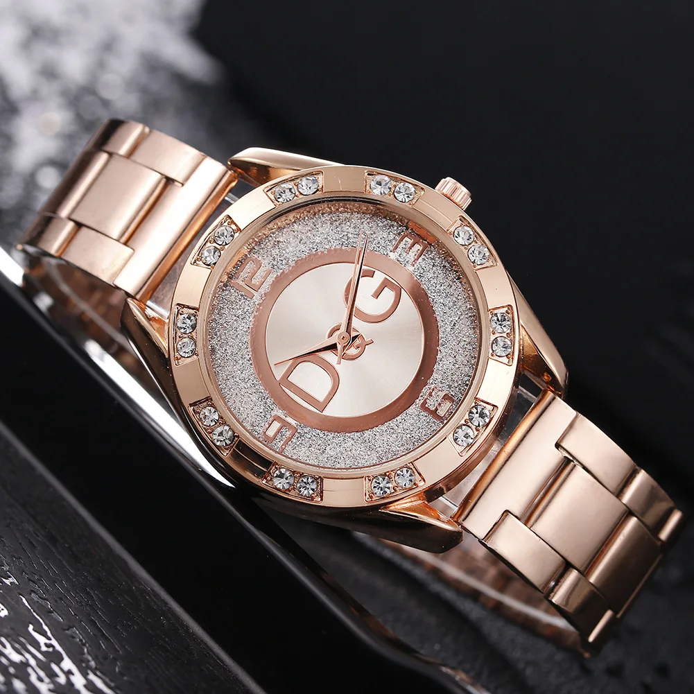 Woman watch Retro Design Alloy Band Analog Alloy Quartz Wrist Watch Montre Homme Luxury Watches for women Stainless Steel