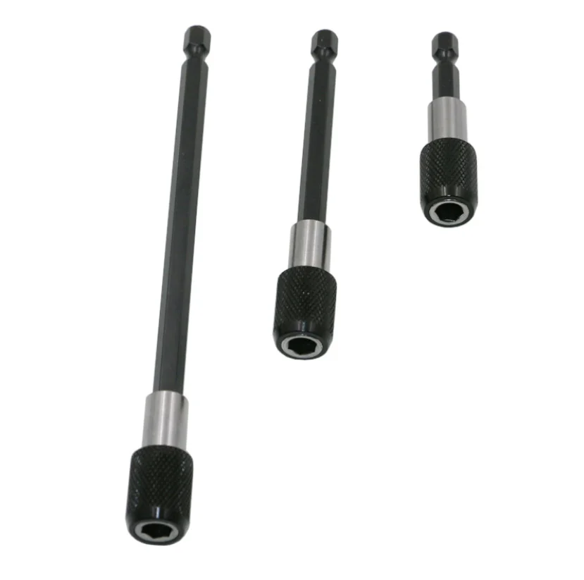 
1/4 Inch Hex Shank Quick Release Magnetic Electric Screwdriver Bit Extension Rod Holder drill brush extension 