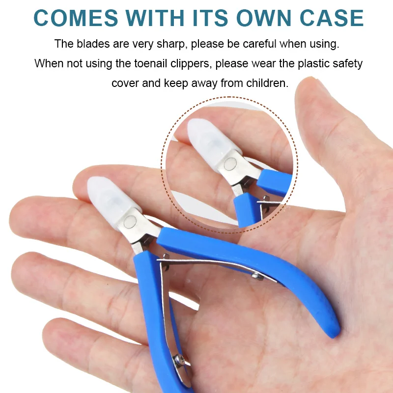 Wholesale Nail Art Tool Manicure Pedicure Cuticle Nipper Stainless Steel Heavy Duty Ingrown Toenails Clipper Trimmer for Men