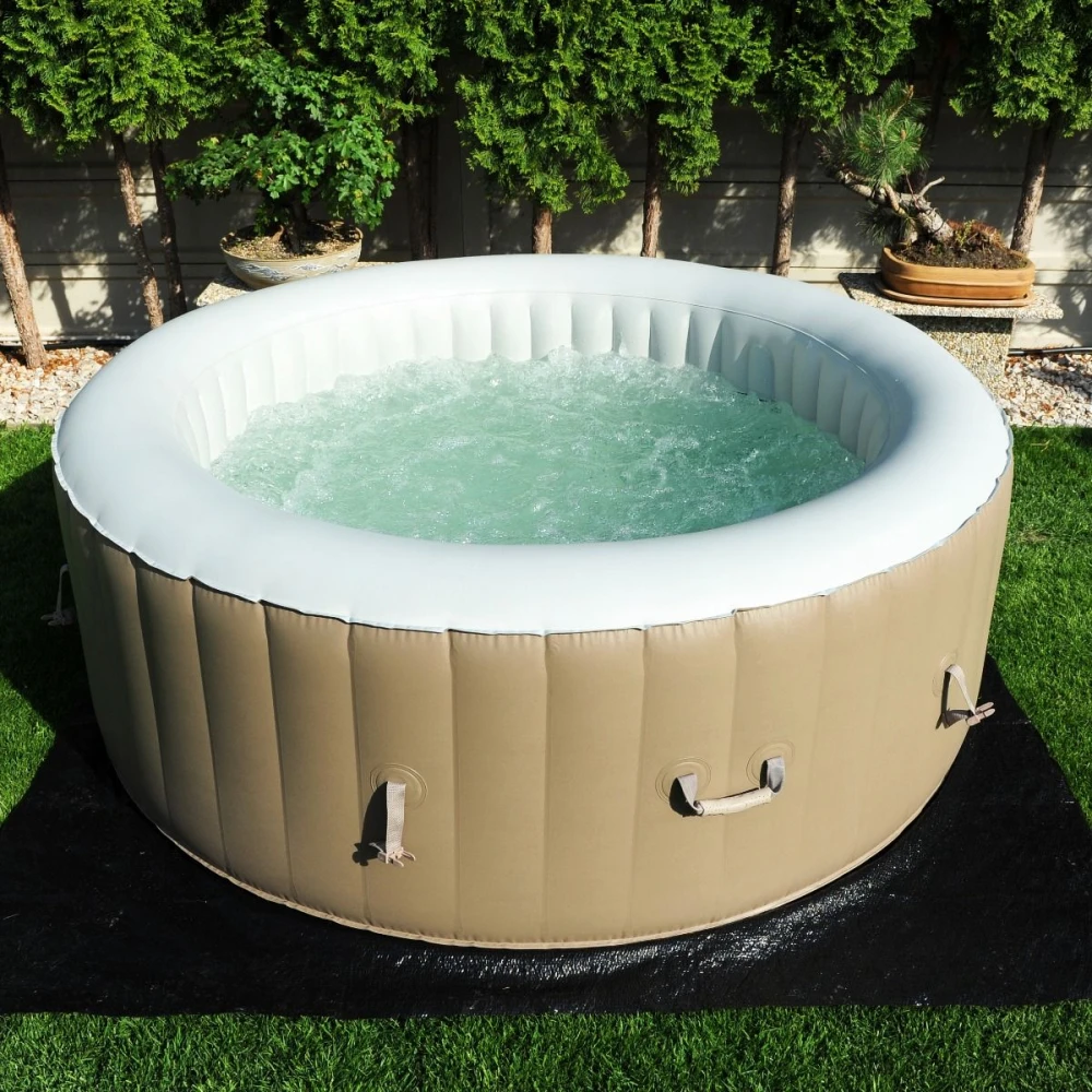 2m High Quality Jacuzzi Portable Spa 4-6 Person Spa Swimming Pool Hot Tub Inflatable Hot Tub Pool PVC Inflatable SPA Tub