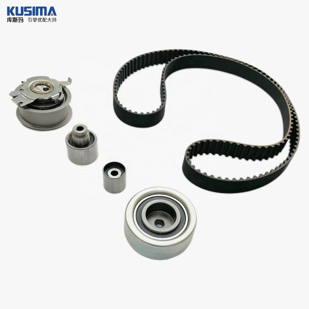 Kusima NEW arrive Complete Timing chain kit timing Belt set with Water Pump for VW Audi T5 T6 2.0T TSI diesel engine 03L198119F