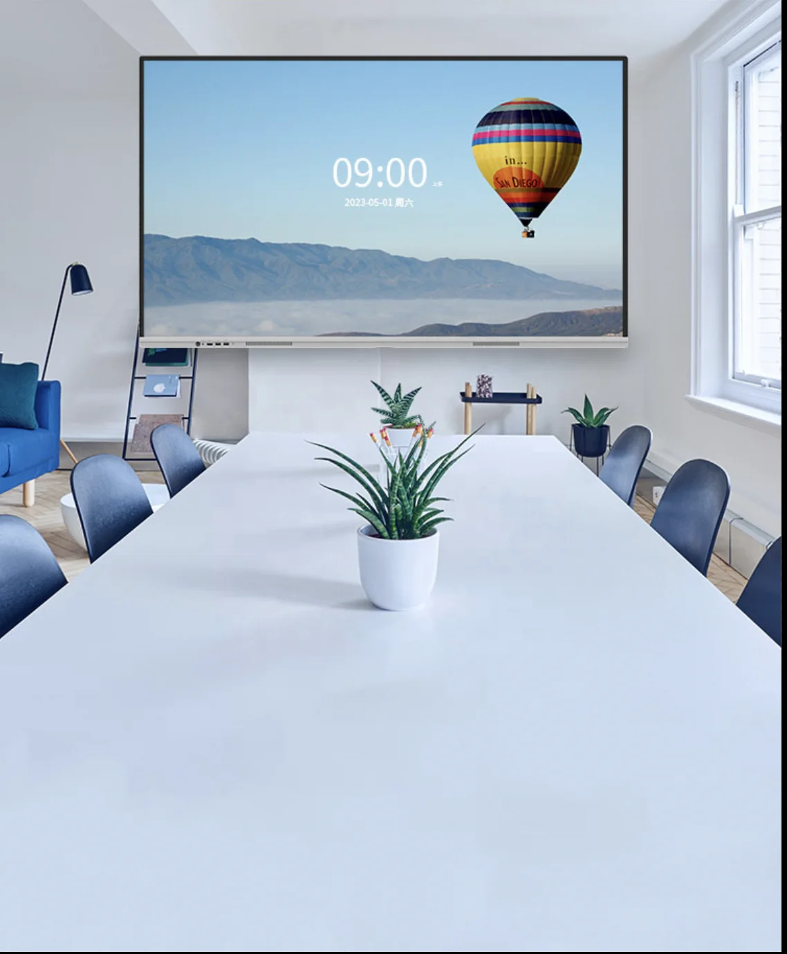 Smart Touch Interactive LED Digital Display Board for Meetings 55inches and 75inches Sizes Modern Meeting Screen
