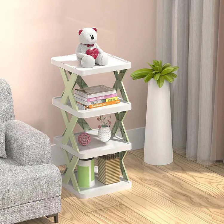 Customized logo plastic layered shoe rack storage shoe racks for home foldable shoe rack 3/4/5/6 layers