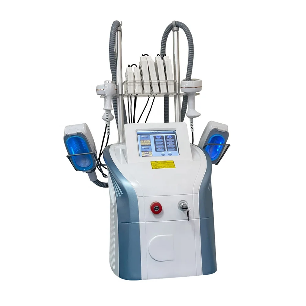 Wholesale 360 Cryo Fat Freezing Vacuum Liposuction Cryolipolysis Slimming Machine with Cavitation RF Lipolaser