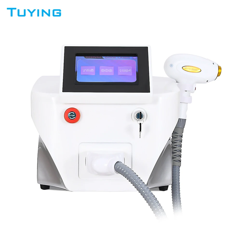 Promotion price 3 wavelengths diodelazer ice fast hair removal machine professional lasersings diode hair removal  for salon