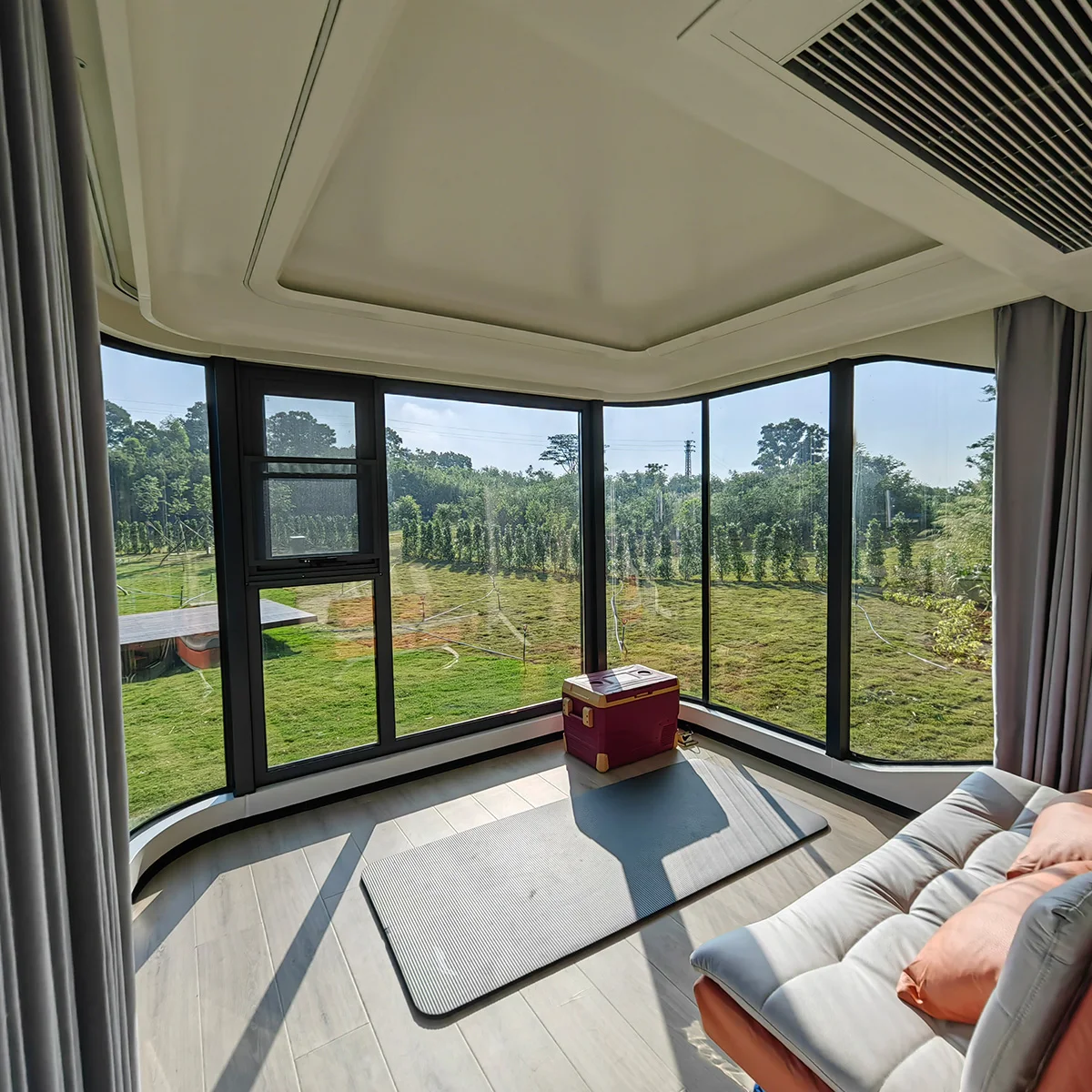 Zcamp A7 High Quality Customized Fully Ready Made Steel Frame Modern Style Prefab House Capsule Home Modular House