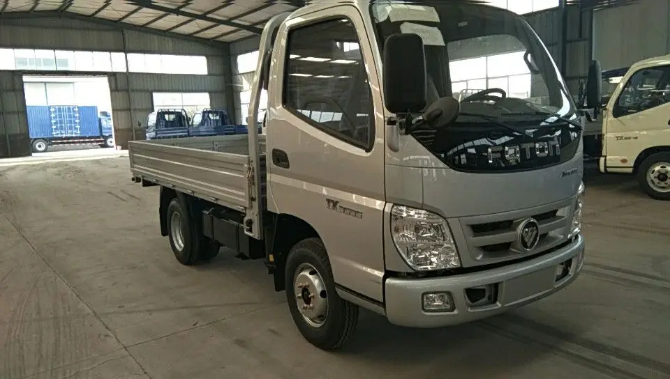Foton 2 Ton light truck with gasoline engine single cabin 2800 wheel base