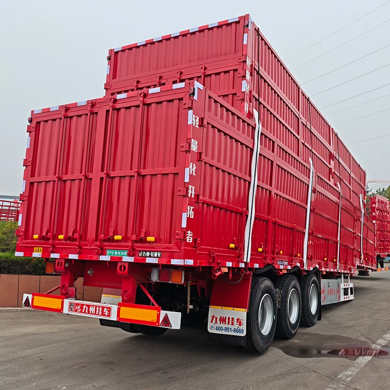 Highly Safe New Condition 12R22.5 Carbon Steel Iron Multimodal Tyre Truck Trailers Coal Transport Semi-Trailer Max Payload