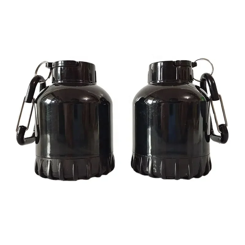 Wholesale Bpa Free 100ml 200ml Funnel Price With Keychain Protein Powder Container