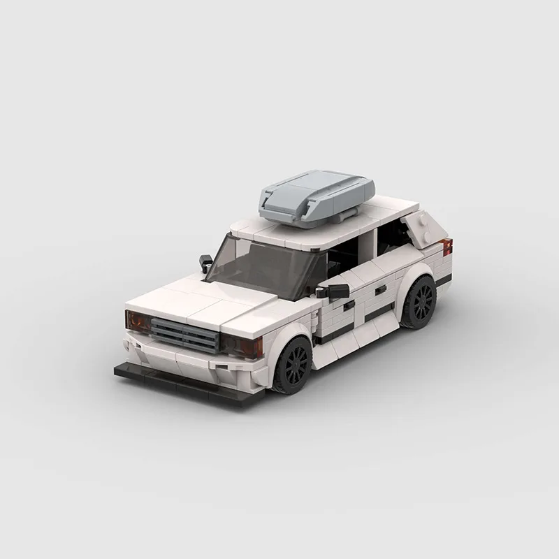 MOC S124 гоночный автомобиль город скоростные чемпионы спортивные строительные блоки кирпичи суперкар гонщики классический технический детские игрушки для мальчиков