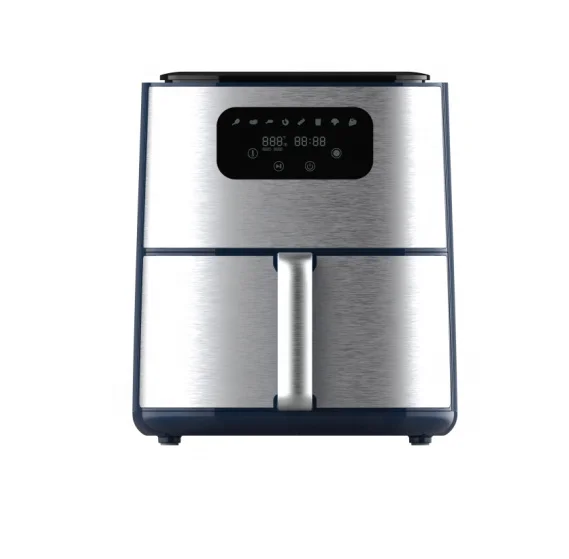 Household Big Capacity Kitchen Appliances NO Oil Air Fryers 4.5L Non-Stick Silicone Coating Basket Air Fryer