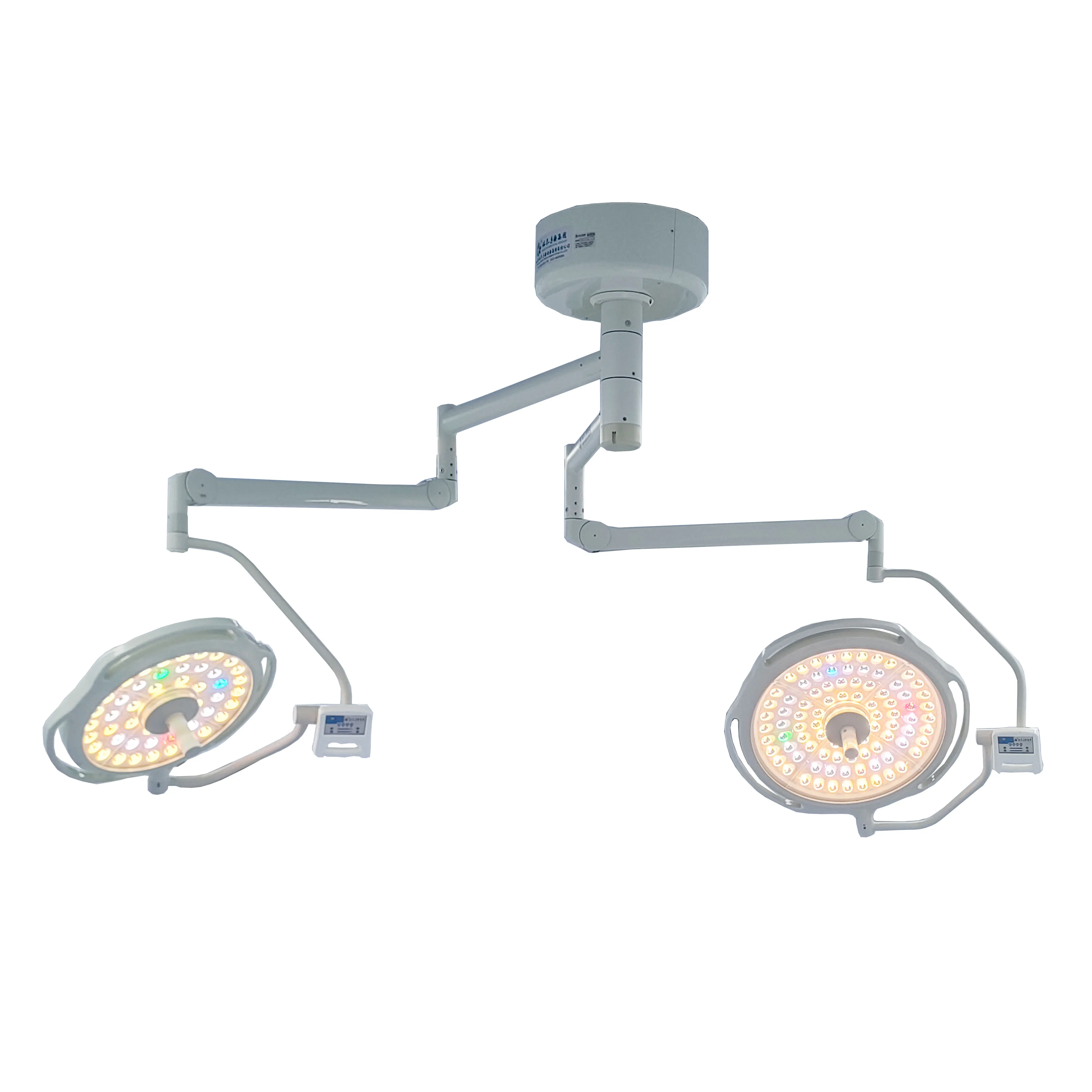 Surgery patient shadowless operation theatre lights exam operating phototherapy double head surgical lamp