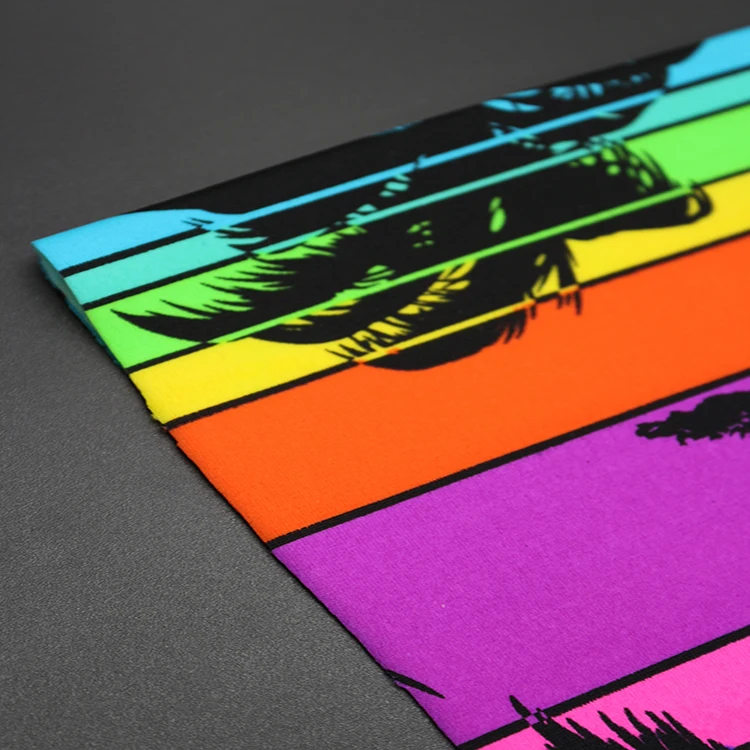 210gsm 82% нейлон 18% спандекс изготовленный на заказ с дизайном по заказу 4 Way Stretch купальник ткань для купальных шорт