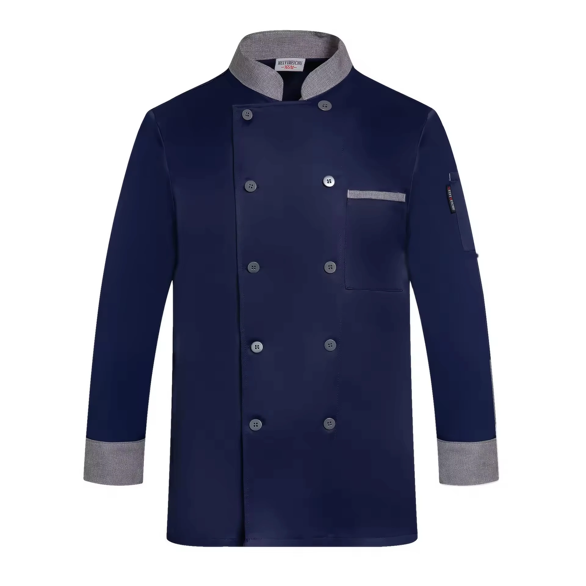 Jinteng Hotel chef uniforms long-sleeved hotel catering clothing baking Western restaurant breathable kitchen chef uniform