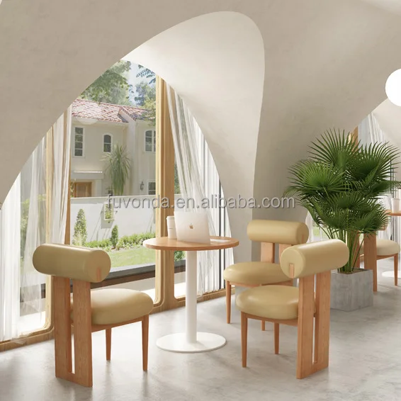 Fancy Color Bakery Shop Interior Design Restaurant Bar Counter Coffee Shop Counter Cafeteria Milk Tea Shop Sofa Table and Chairs