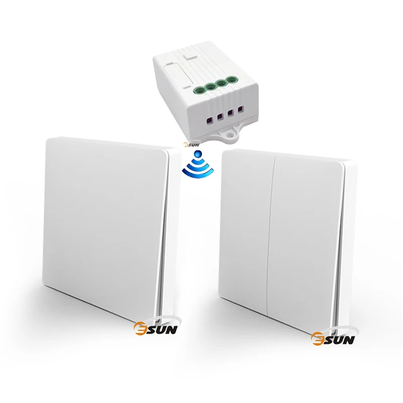 Wifi self powered smart wall switch system for automatic smart home, no wiring  wireless kinetic switch on off light