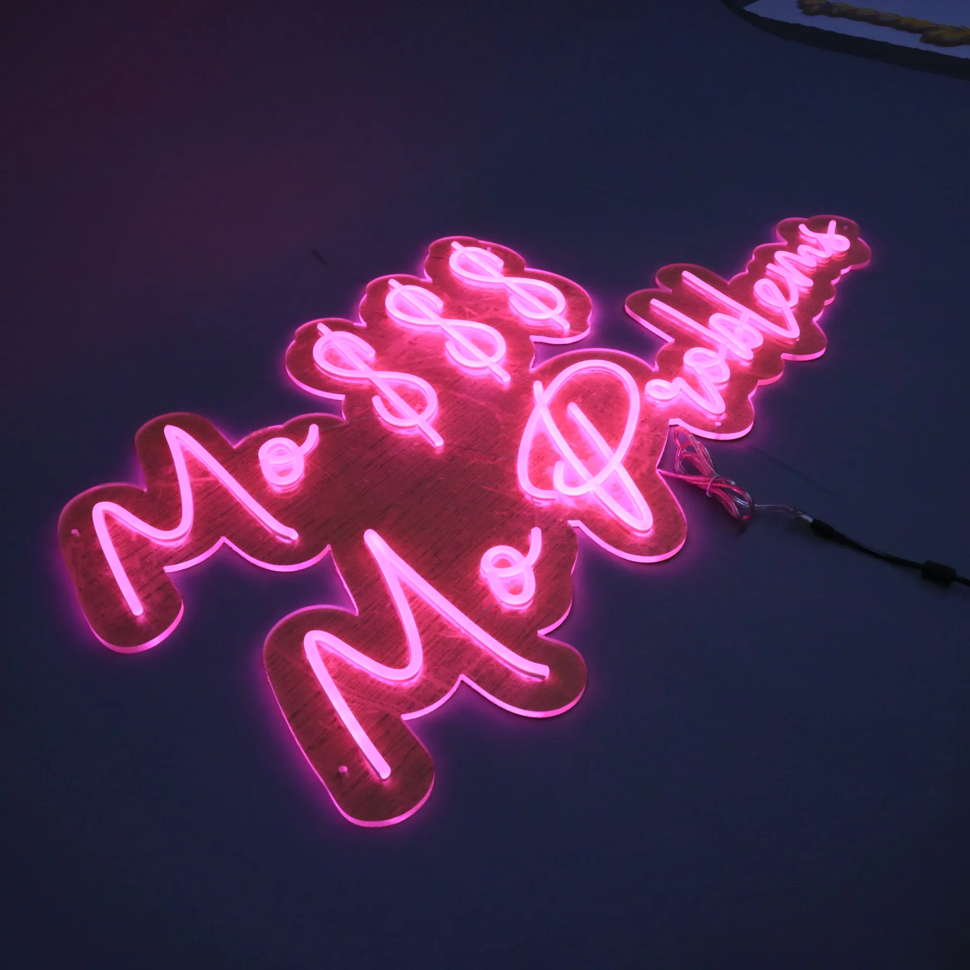 
neon business signs personalized lightning neon flex sign on wall custom led neon signs 