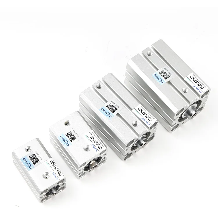 CQSB /CDQSB SMC type Aluminum compact Pneumatic Air Cylinder with Internal thread