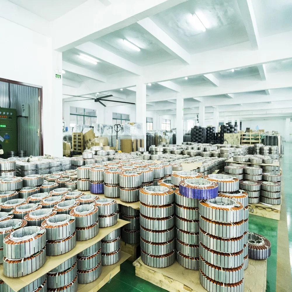 Large factory construction site using energy efficient PMSM motor 12ft 24ft industrial fan