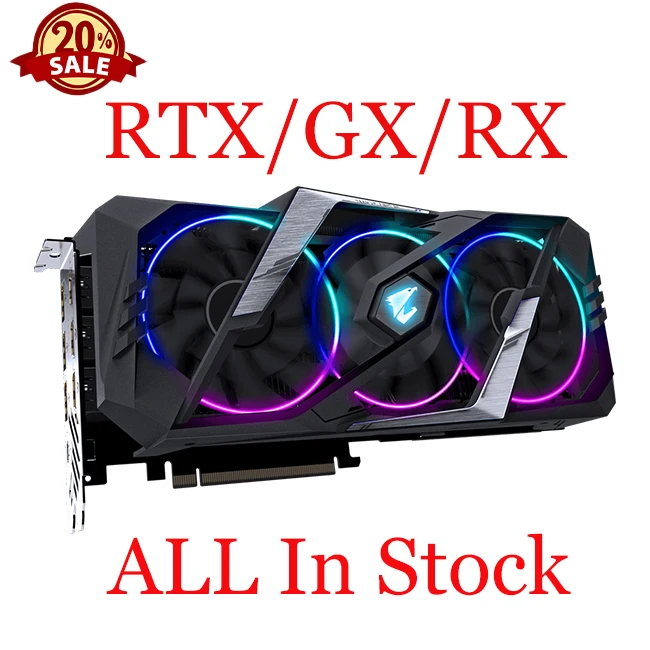Wholesale Gtx 1050TI Graphics Cards Video Card New GPU 1060 1070 1080 4Gb 8Gb 11Gb 12Gb 16Gb 256Bit Desktop Computer Game