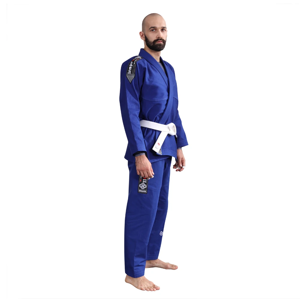 High quality new bjj gi custom jiu jitsu kimonos 2024 Ibjjf Approved Royal Blue