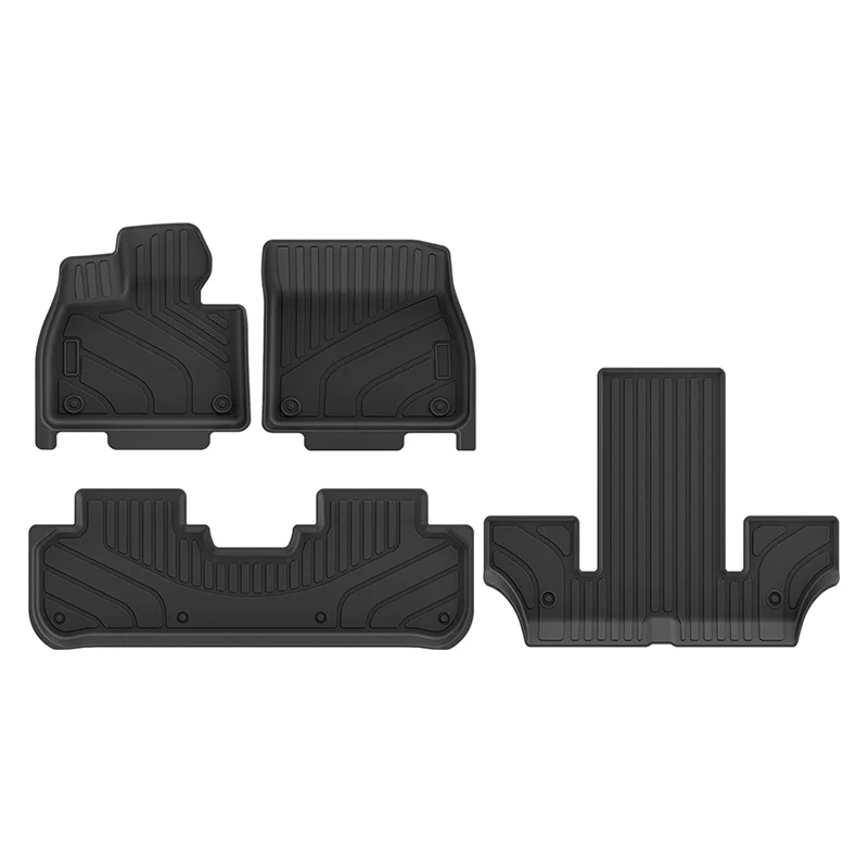 Deep Dish Matting Car Floor Lixiang L6 L7 Mats for TPE Trunk Mats Car Foot Pads Carpets