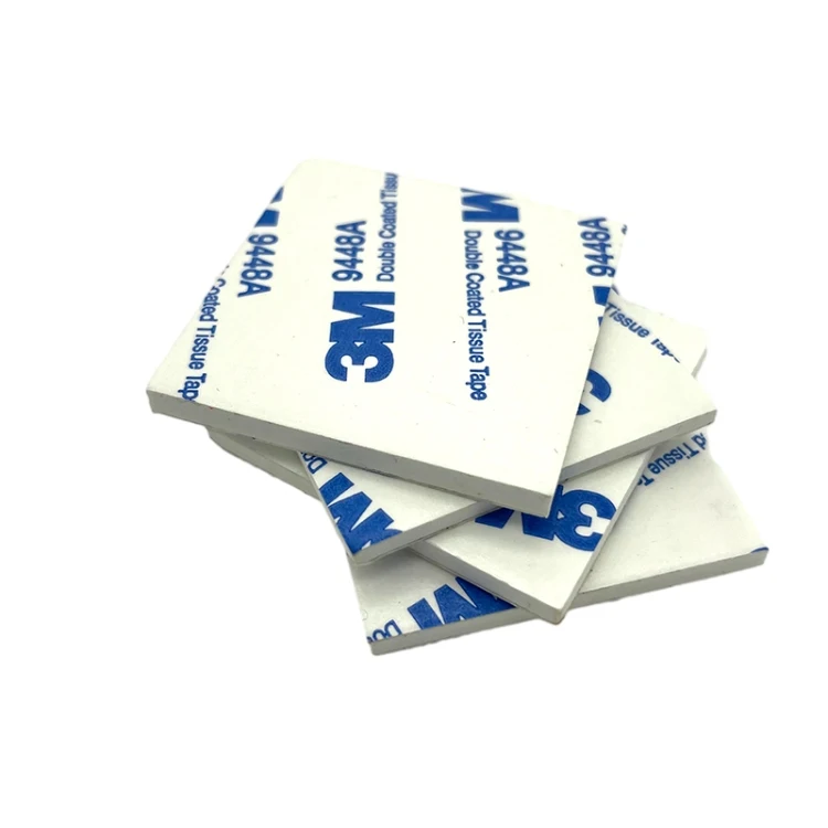 Hot Sale China Customization Die Cutting Cloth Duct Film 3m Strong Adhesive Tape Double Sided 20 x 20 Mm