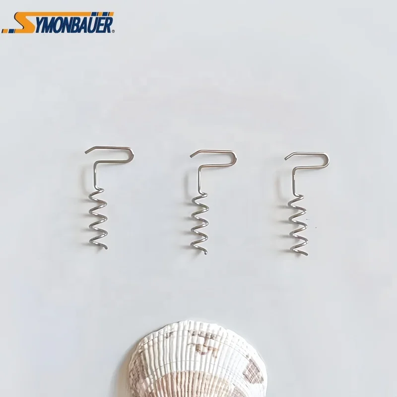 Best-selling fishing gear stainless steel buckle bait screw fishing rotary thrust rod quality assurance