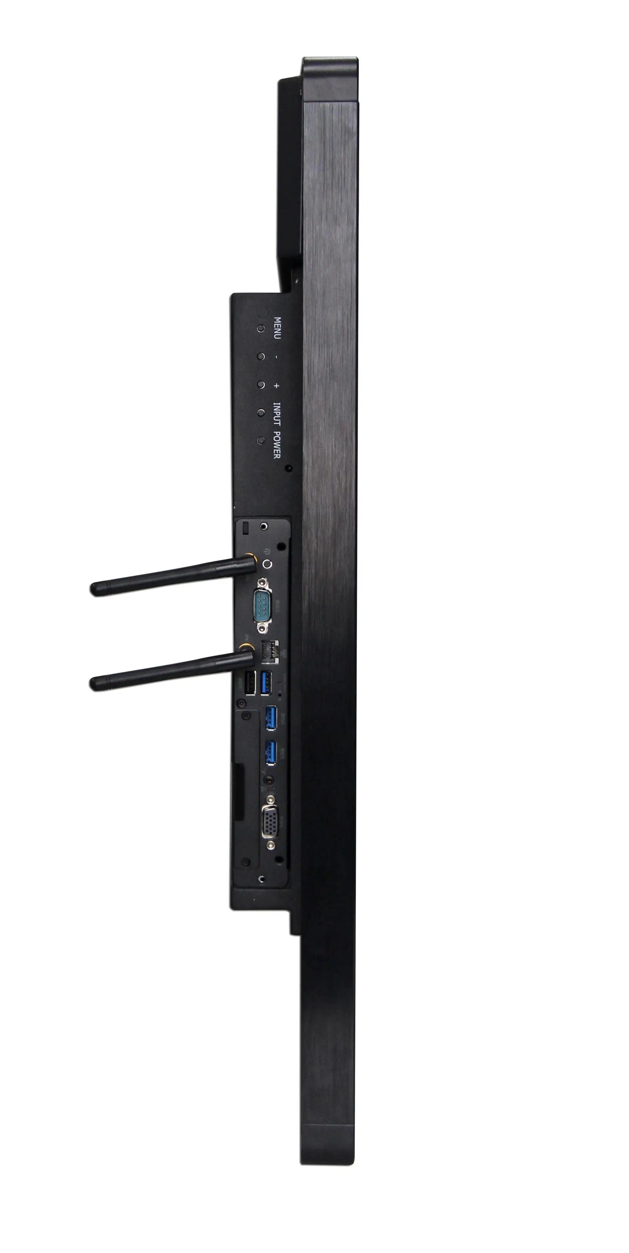 Asianda 32 43 49 55 65 75inch Indoor Advertising Display Wall Mounted Touch Screen Kiosk LCD Wall Screen Indoor