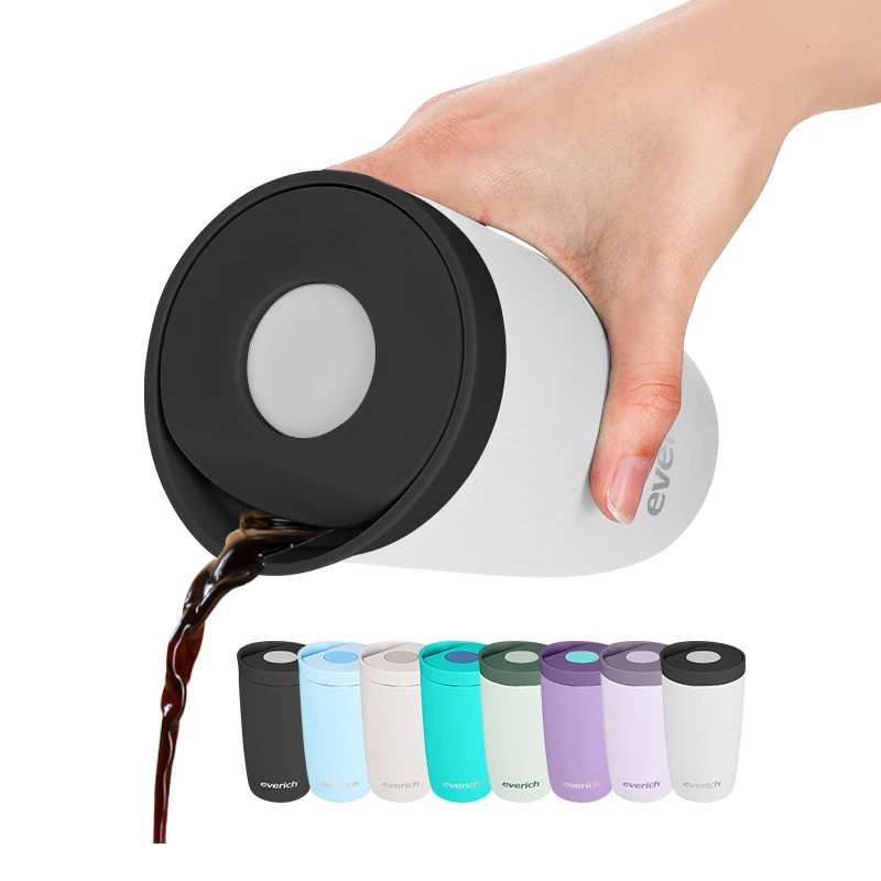 Hot Sale Portable Leakproof Double Wall Vacuum Insulated Thermal Thermo Stainless Steel Travel Coffee Mug With Lid