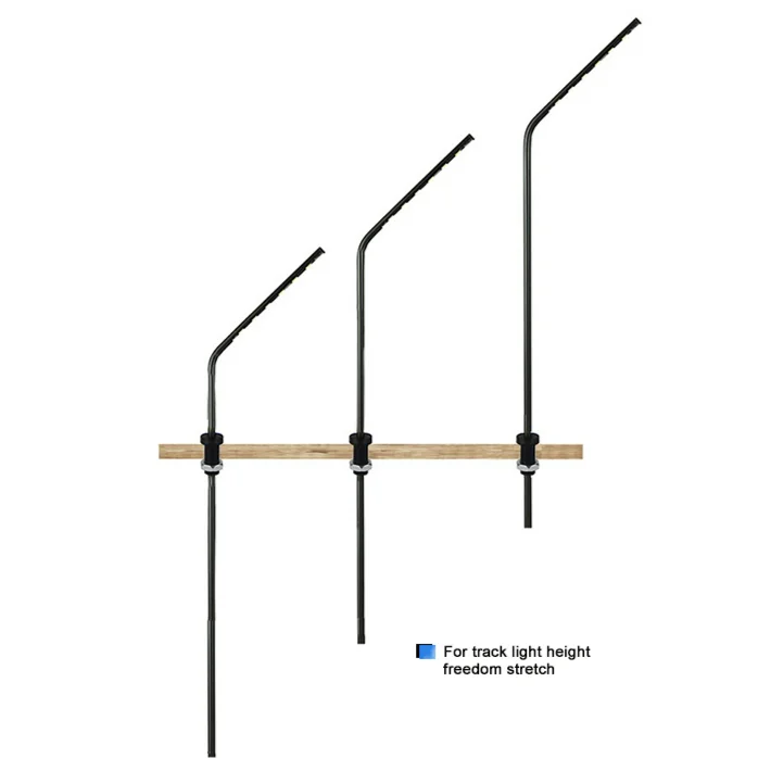 Diamond Showcase Display Smart Touch Sensor Commercial Led Cabinet Light Product 3w Jewelry Standing Spotlight