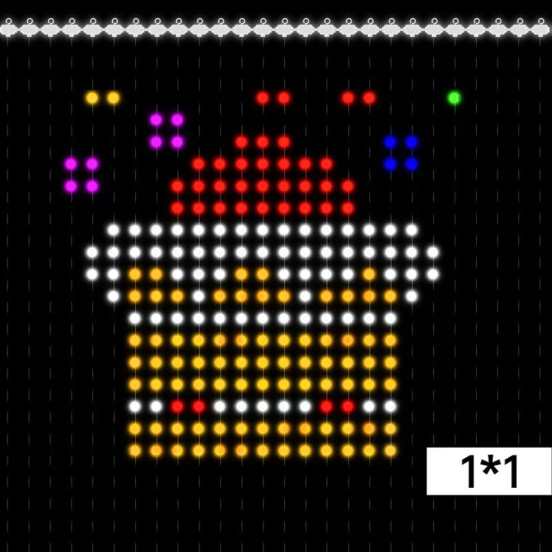 Сменяемый цвет светодиодный Умный домашний декоративный светильник RGB приложение музыкальный ритм кожаный шнур занавес