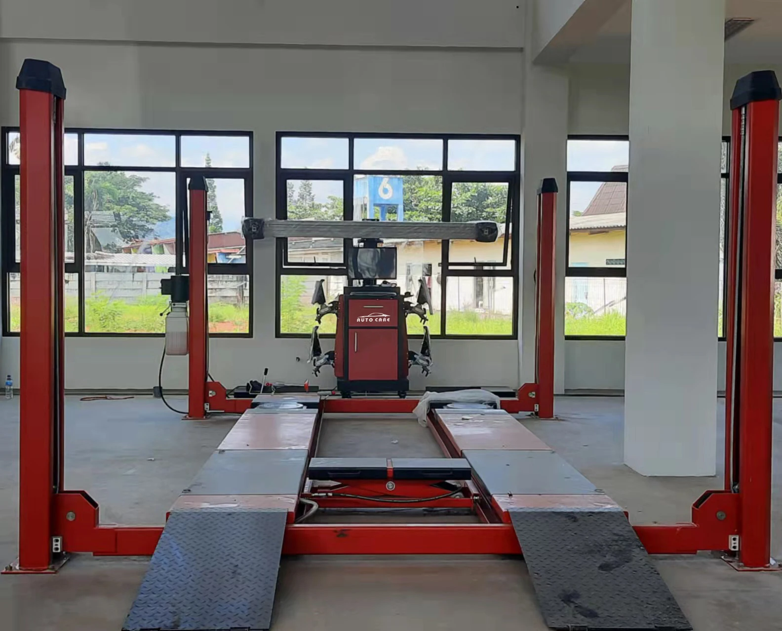 3D wheel alignment repair equipment with vehicle auto data software